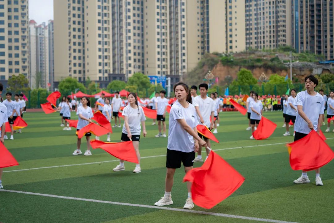 青春逢盛会 击鼓又催征丨贵州工程职业学院第九届田径运动会开幕(图15)